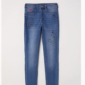 H&M High Waisted Skinny Jeans